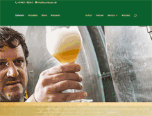 Tablet Screenshot of baumburger.de